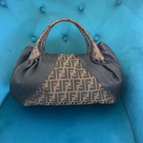 *ICONIC* FENDI Spy 🤎 Tortoise Tobacco Zucca Print - Picture 3 of 16